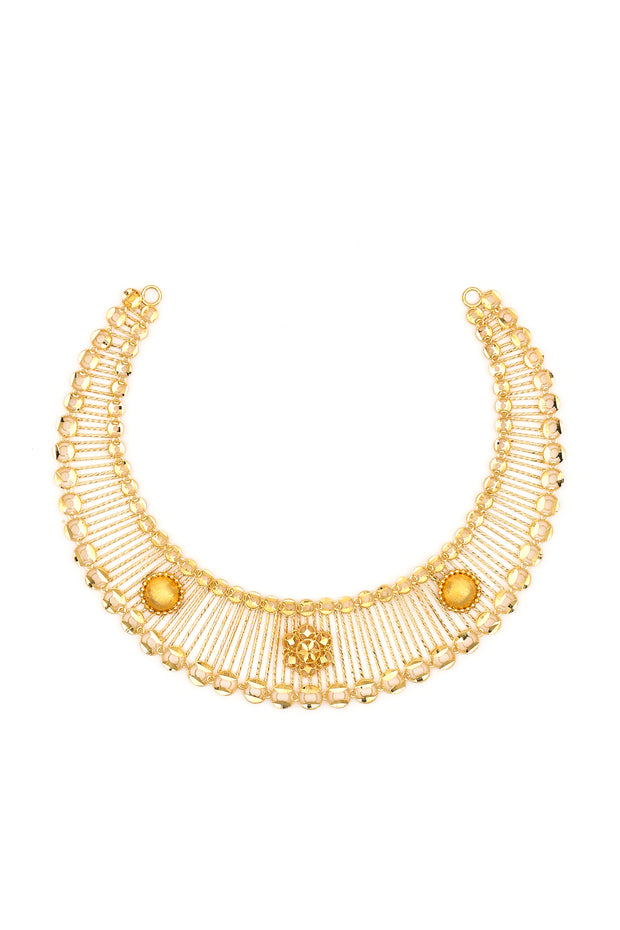 Bridal Floral Necklace Set