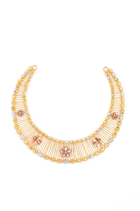 Yellow Gold Chocker Necklace