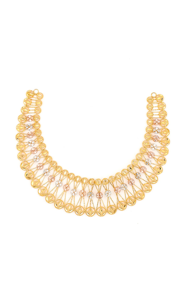 Gold Toned and White Jewellery
