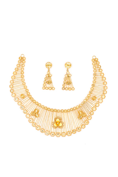 Shining Diva Gold Necklace