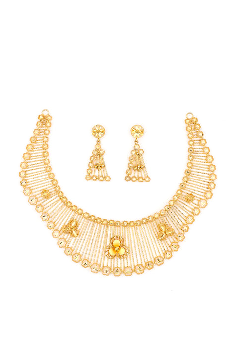 Shining Diva Gold Necklace