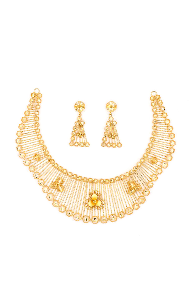 Shining Diva Gold Necklace