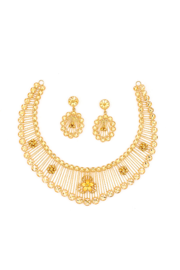 Classic Gold Floral set