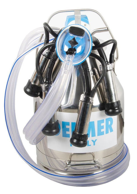 "Wally" Series Double Bucket Milking System (Fixed Type) - Delmer Group