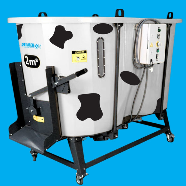 Delmer Mini TMR 52-T Feed Mixer Machine