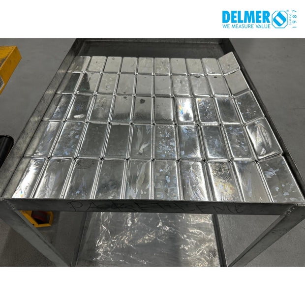 Fusione in tunnel per lingotti d'oro e d'argento