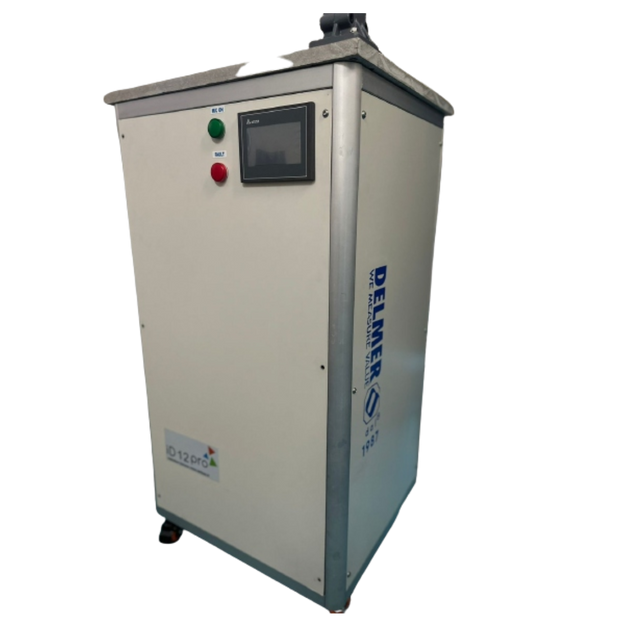 Delmer iD pro series static induction furnace for gold, silver, and copper melting