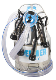 DELMER "Wally" Series Bucket Milking System (Double Bucket)Fixed Type