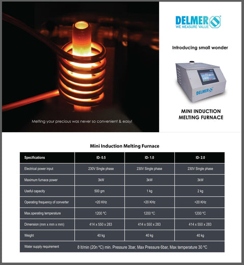 Delmer iD series Induction Furnace - Delmer Group